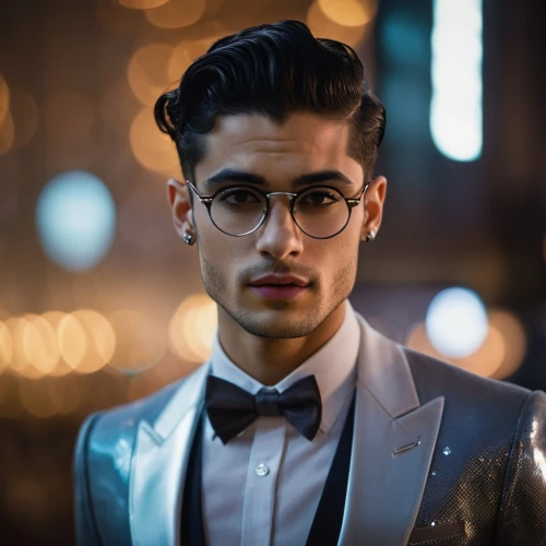 bow tie,silver framed glasses,young model istanbul,hammoud,pakistani boy,marcel,gianni,dapper,maalouf,debonair,giovanni,dawid,sprezzatura,erwan,men's suit,tailored,alouf,formal guy,dandy,smart look,Photography,General,Cinematic