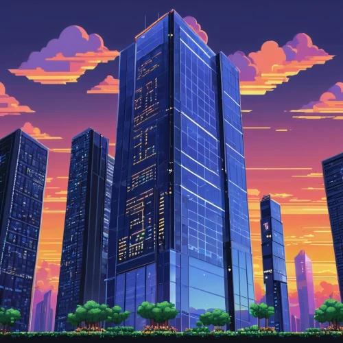 tokyo city,cybercity,skyscrapers,skyscraper,skyscraping,aoyama,nadesico,shinjuku,citycell,kamurocho,umeda,the skyscraper,cityscape,misato,honolulu,skyscraper town,odaiba,evening city,highrises,sky city,Unique,Pixel,Pixel 01