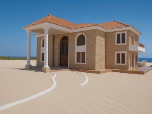 dunes house,holiday villa,beach house,miniature house,model house,sand castle,sand sculpture,house with caryatids,sand seamless,dune pyla you,sandrart,3d rendering,luxury property,beach hut,villa,casitas,beachhouse,pool house,greek temple,luxury real estate,Photography,General,Realistic