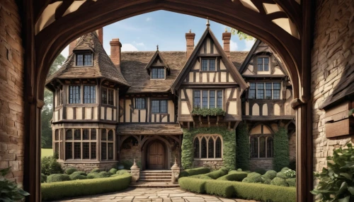 elizabethan manor house,agecroft,jacobean,tyntesfield,cecilienhof,tylney,angleterre,dumanoir,littlecote,ewelme,nonsuch,rufford,timbered,half timbered,brympton,coughton,cowdray,batsford,hidcote,mancroft,Unique,Paper Cuts,Paper Cuts 04