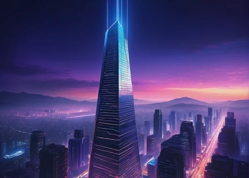 supertall,skyscraper,the skyscraper,burj,skycraper,cybercity,guangzhou,skyscraping,skylstad,electric tower,futuristic landscape,ctbuh,burj khalifa,skyscrapers,futuristic architecture,barad,coruscant,pc tower,futuristic,burj kalifa,Illustration,Retro,Retro 10