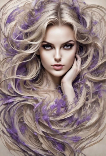 purple lilac,violaceous,light purple,tresses,violet colour,purple pageantry winds,lavender,purple,lilac,pale purple,veil purple,violette,golden lilac,rapunzel,voluminous,white with purple,amethyst,morado,white purple,lavander products,Photography,Realistic