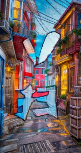 martre,urban street art,graffiti art,fishtown,colorful city,urban art,beyoglu,streetart,street art,french quarters,popeye village,montreal,laneways,muralist,new orleans,street artists,neworleans,rowhouse,houses clipart,alleys,Realistic,Foods,None