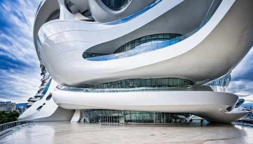 futuristic art museum,morphosis,futuristic architecture,guggenheim museum,soumaya museum,disney hall,calatrava,etfe,modern architecture,niemeyer,safdie,mercedes museum,emp,bilbao,philharmonie,architecture,architecturally,bundestag,dongdaemun,universum,Conceptual Art,Sci-Fi,Sci-Fi 04