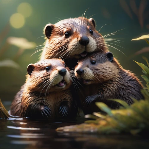 otters,otterness,beavers,loutre,otter,otterlo,otterloo,otter baby,wilderotter,disneynature,chipmunks,cute animals,nutria,mustelids,woodchucks,muskrats,marmots,beaver,otterbaby,platypuses,Conceptual Art,Fantasy,Fantasy 03