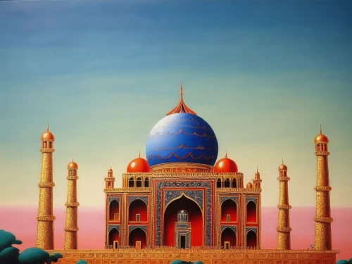 tajmahal,orientalism,orientalist,islamic architectural,grand mosque,safronov,khorramshahi,mosques,big mosque,rem in arabian nights,city mosque,mosque,star mosque,korchagin,karakas,mauritanian,agrabah,majnun,sindh,bikaner,Illustration,Retro,Retro 26