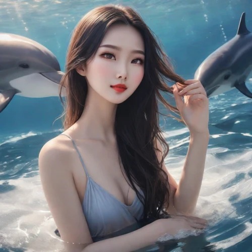 girl with a dolphin,dolphin background,mermaid background,shark,dolphin,ocean background,underwater background,dolphin show,seaquarium,dolphin swimming,dolphins,temposhark,two dolphins,blue sea,hyoon,porpoise,sea animal,requin,mayshark,oceanic dolphins,Photography,Commercial