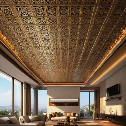 stucco ceiling,coffered,amanresorts,moroccan pattern,ceiling construction,concrete ceiling,luxury home interior,ceilings,ceiling light,ceiling lighting,ornate room,gold stucco frame,penthouses,wallcoverings,interior decoration,the ceiling,mahdavi,contemporary decor,interior decor,ceiling ventilation,Photography,General,Realistic