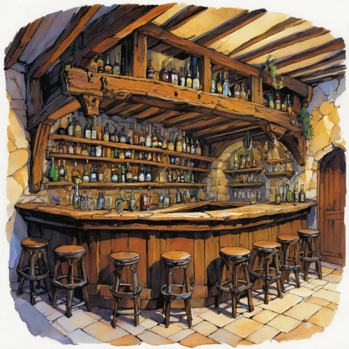 tavern,liquor bar,inglenook,bar,brandy shop,pub,barkeep,barkeeper,taverns,apothecary,wine tavern,bar counter,alehouses,enoteca,apothecaries,taverne,rathskeller,hogshead,the pub,wine bar,Conceptual Art,Fantasy,Fantasy 08