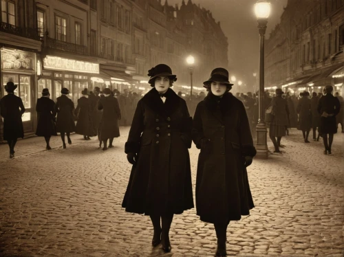 parisiennes,vintage man and woman,parisiens,doisneau,brassai,parisians,noir,pictorialist,parisian,peacoats,homburg,1940 women,attendants,vintage boy and girl,parisienne,stieglitz,women silhouettes,overcoats,weimar,policewomen,Photography,Black and white photography,Black and White Photography 15