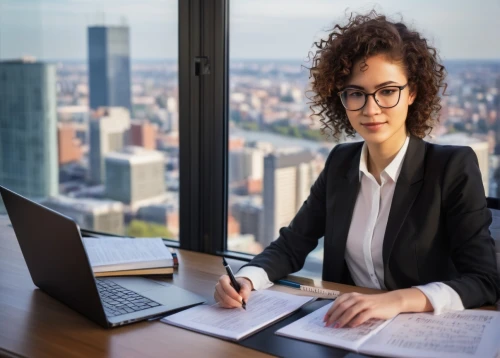 women in technology,bussiness woman,secretarial,administratif,place of work women,accountant,manageress,bookkeeper,secretaria,office worker,procuratorate,professionalisation,business women,financial advisor,blur office background,business analyst,business woman,tax consultant,nine-to-five job,establishing a business,Illustration,Realistic Fantasy,Realistic Fantasy 04