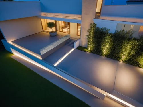 landscape design sydney,3d rendering,ambient lights,landscape designers sydney,garden design sydney,landscaped,block balcony,balconied,modern house,halogen spotlights,render,luminaires,balustrades,houselights,associati,modern architecture,balustraded,skylights,artificial grass,daylighting,Photography,General,Realistic