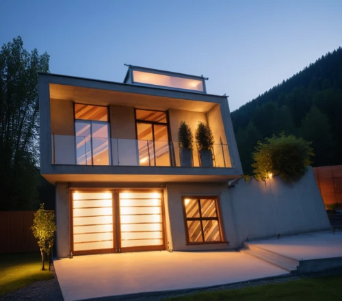 passivhaus,modern house,glickenhaus,chalet,lohaus,exterior decoration,cubic house,modern architecture,homebuilding,electrohome,smart house,luxury property,swiss house,prefab,dreamhouse,frame house,smart home,dunes house,private house,summer house,Photography,General,Realistic