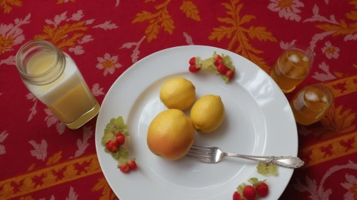 zabaglione,food styling,still life photography,fruit plate,oilcloth,advocaat,apricot preserves,summer still-life,dinnerware,marzipan potatoes,fruit pattern,persian norooz,vintage dishes,tableware,placemats,still life,place setting,still life with jam and pancakes,tea still life with melon,nangka,Photography,General,Realistic