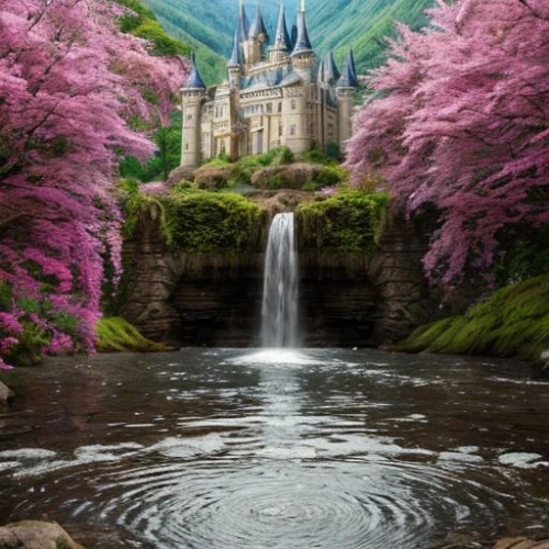 fairytale castle,fairy tale castle,fantasy picture,fairytale,fairy tale,a fairy tale,fairyland,fantasy landscape,fairy world,hohenzollern castle,gondolin,fairy tale castle sigmaringen,fairytale forest,rivendell,nature wallpaper,beautiful japan,beautiful landscape,3d fantasy,landscapes beautiful,nargothrond,Calligraphy,Illustration,None