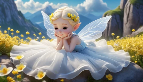 tinkerbell,little girl fairy,fairy,thumbelina,little angel,fairy queen,flower fairy,fairyland,tink,fairy tale character,little princess,fairies,cute cartoon image,rosa ' the fairy,cute cartoon character,little angels,faires,angel girl,princess sofia,prinzessin,Unique,3D,3D Character