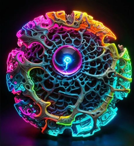 zoa,zoas,plasma lamp,supernova,neon pumpkin lantern,orb,colorful ring,toroidal,crystal egg,colorful spiral,light fractal,vortex,prism ball,chakra,swirly orb,geode,majora,lumo,glow in the dark paint,neon body painting,Conceptual Art,Fantasy,Fantasy 16