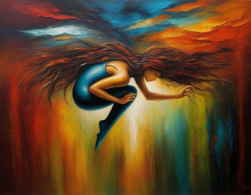 icarus,volador,oil painting on canvas,samuil,vuelo,volar,screaming bird,tui,oil on canvas,dali,flying birds,trumpet of the swan,the head of the swan,migration,bird painting,orpheus,aguiluz,a flying dolphin in air,flamencos,bird flying,Illustration,Realistic Fantasy,Realistic Fantasy 34