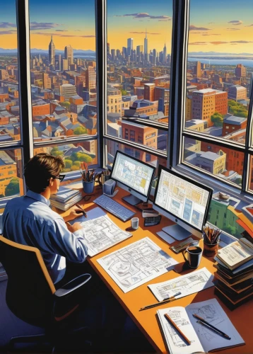 modern office,schuiten,schuitema,working space,in a working environment,workspaces,workstations,telecommuting,telecommuters,day trading,telecommute,offices,stockbrokers,stock exchange broker,stock broker,draughtsmen,worksites,office,backoffice,telecommutes,Conceptual Art,Daily,Daily 33