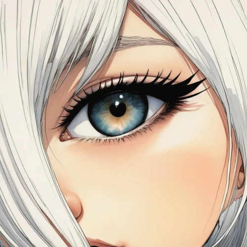 heterochromia,pupils,weiss,urd,atua,pupil,ashe,blue eye,eyes,khatuna,women's eyes,eyelash,long eyelashes,mayeux,the blue eye,ahlert,eyelashes,eyes line art,lenses,iris,Conceptual Art,Daily,Daily 08