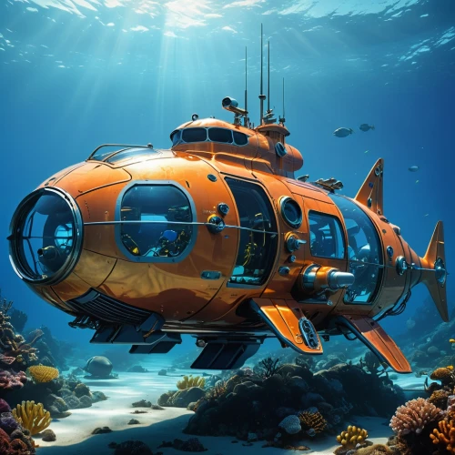 submersibles,submersible,sealab,underwater playground,aquanauts,bathyscaphe,aquanaut,diving bell,nemo,underwater world,deep sea diving,underwater background,undersea,under sea,oceaneering,submariners,marine tank,deep sea,subsea,decapod,Photography,General,Realistic