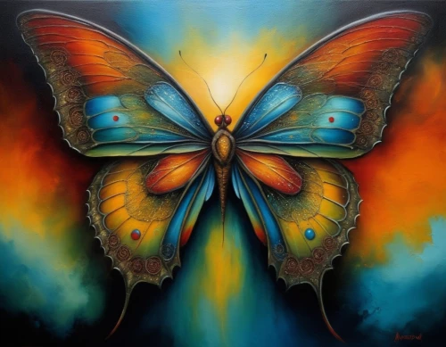 ulysses butterfly,morphos,passion butterfly,morpho butterfly,morpho,butterfly effect,butterfly background,blue morpho butterfly,orange butterfly,blue morpho,flutter,butterflay,butterfly,isolated butterfly,tropical butterfly,mariposa,aurora butterfly,rainbow butterflies,c butterfly,ornithoptera,Illustration,Realistic Fantasy,Realistic Fantasy 34