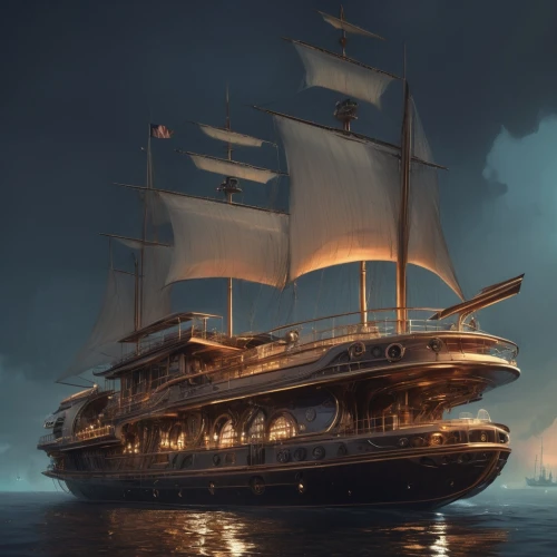 whaleship,galleon,caravel,tallship,sea sailing ship,sail ship,sailing ship,ghost ship,merchantman,tall ship,three masted sailing ship,barquentine,privateering,windjammer,commandeer,eendracht,pirate ship,sea fantasy,galleons,schoolship,Conceptual Art,Fantasy,Fantasy 01