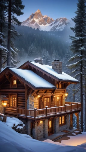 the cabin in the mountains,mountain hut,house in the mountains,house in mountains,log cabin,mountain huts,winter house,chalet,log home,alpine style,ski resort,snow house,snowy landscape,christmas landscape,snow landscape,avoriaz,alpine hut,winter landscape,alpine village,snow shelter,Illustration,Vector,Vector 03