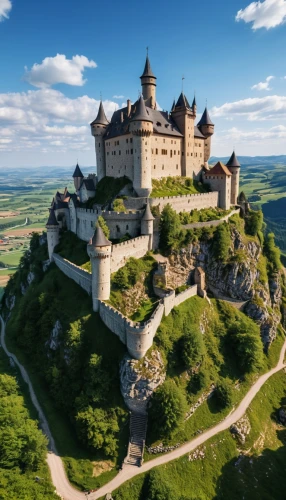 fairy tale castle sigmaringen,czechia,transylvania,dracula castle,waldeck castle,liechtenstein,medieval castle,hohenzollern castle,slovakia,wewelsburg,royal castle of amboise,bran castle,transilvania,rhineland palatinate,templar castle,bastei,hohenzollern,aquitaine,hohenstaufen,carcassone,Photography,General,Realistic