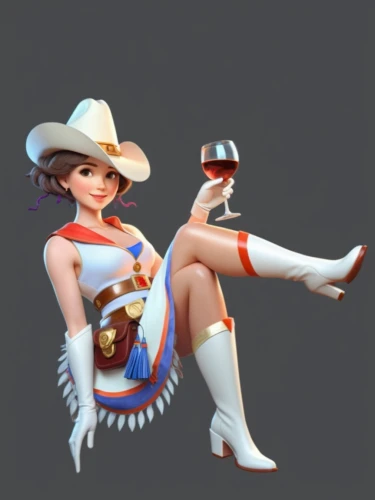 cowgirl,cowpoke,texan,chitralada,pardner,yeehaw,majorette,flamenca,mexicana,sombrero,dioulasso,espuelas,ranchera,navajo,matador,lady medic,vaqueros,tejano,rockabella,pecos,Unique,3D,3D Character