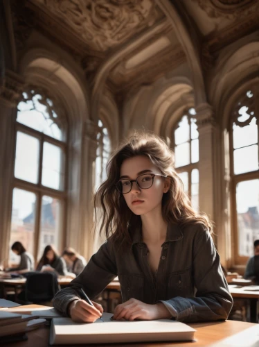 girl studying,librarian,sorbonne,universitaires,universitaire,french writing,scholar,tutor,study room,parisiennes,unidroit,academie,paristech,nonscholarship,correspondence courses,estudiante,studious,academic,schoolmistress,girl in a historic way,Conceptual Art,Fantasy,Fantasy 01