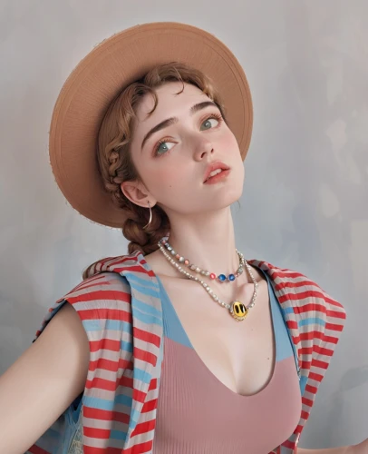 retro girl,retro woman,vintage girl,beret,retro women,vintage woman,vintage fashion,necklace,grimes,vintage women,girl wearing hat,straw hat,eloise,clementine,rockabella,audrey,pin-up model,hat retro,retro pin up girl,sabrina,Anime,Anime,General