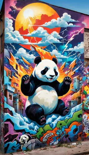 pandas,panda,pandita,panda bear,graffiti art,pando,grafite,welin,roa,large panda bear,pandeli,puxi,pointz,brooklyn street art,giant panda,pandera,passyunk,pandurevic,streetart,pandur,Conceptual Art,Graffiti Art,Graffiti Art 09