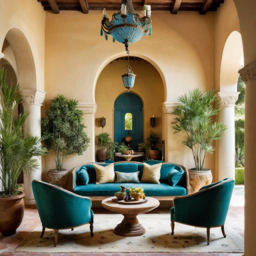 patio furniture,moroccan pattern,breakfast room,chaise lounge,interior decor,alcove,cochere,turquoise leather,palmilla,masseria,sitting room,outdoor furniture,stucco ceiling,luxury home interior,contemporary decor,color turquoise,opulently,loggia,outdoor dining,vaulted ceiling,Photography,Documentary Photography,Documentary Photography 16