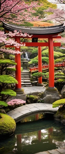 japan garden,japanese garden,japanese garden ornament,japanese sakura background,japanese zen garden,beautiful japan,torii,japan landscape,japon,japanese shrine,spring in japan,kyoto,sakura trees,japanese cherry trees,japanese floral background,senbon torii,sakura tree,japanese background,sake gardens,zen garden,Illustration,Retro,Retro 13