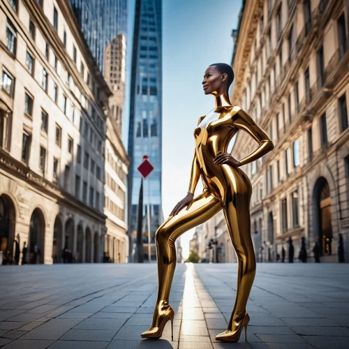 sprint woman,woman sculpture,statuesque,zentai,okoye,woman walking,artist's mannequin,pedestrian,gurira,goldfinger,statuettes,ailey,a pedestrian,female runner,stature,silver surfer,metal figure,goldtron,semenya,golden frame,Photography,General,Realistic