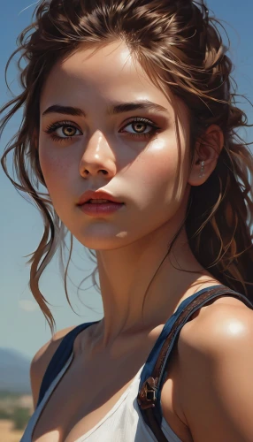 eretria,beren,derivable,digital painting,girl portrait,portrait background,kassandra,photorealist,young woman,world digital painting,girl on the dune,pittura,photo painting,photorealistic,vergara,natural cosmetic,kreuk,airbrushing,cassandra,malia,Conceptual Art,Fantasy,Fantasy 06