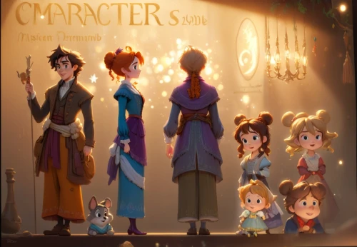 chambermaids,characters,chomet,starcatchers,alchemists,people characters,lamplighters,chanters,charmers,charmides,characters alive,enchanters,starlighters,personifications,chromophore,carolers,troubadors,fairytale characters,marionettes,chroniclers,Anime,Anime,Cartoon