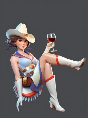 cowgirl,cowpoke,pardner,yeehaw,lady medic,dioulasso,texan,majorette,rockabella,set of cosmetics icons,mvm,countrygirl,chitralada,seris,rodeo,tenderfoot,cowboy bone,longmei,sheriff,ashe,Unique,3D,3D Character