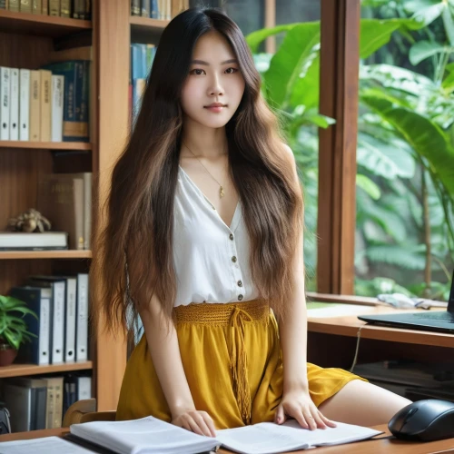 girl studying,samcheok times editor,study room,the girl studies press,cute girl playing piano,jiyun,malaysia student,vietnamese,ntu,girl at the computer,bibliographer,bookworm,wooden desk,unsw,secretarial,yanyi,secretary,kaew,asian girl,pianist,Photography,General,Realistic