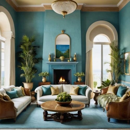 sitting room,living room,interior decor,turquoise leather,livingroom,interior design,interior decoration,great room,fireplaces,blue room,turquoise wool,color turquoise,family room,fromental,decors,decor,luxury home interior,chaise lounge,contemporary decor,fireplace,Photography,Documentary Photography,Documentary Photography 14