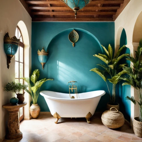 bath room,luxury bathroom,bathtub,moroccan pattern,spanish tile,bathtubs,marrakesh,morocco,hamam,hammam,tub,riad,marocco,masseria,maiolica,ceramiche,bird in bath,washlet,bath,mustique,Photography,Documentary Photography,Documentary Photography 16