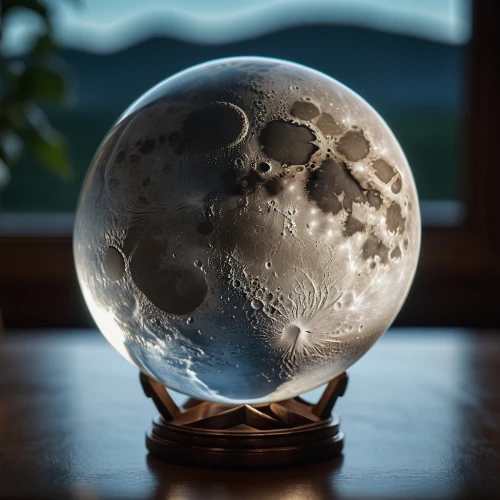 crystal ball-photography,glass sphere,snow globes,crystal ball,crystalball,moon seeing ice,snowglobes,glass orb,christmas globe,snow globe,moon surface,moon phase,glass ball,frozen bubble,moondust,lunar surface,celestial body,lunar,moonscapes,terrestrial globe,Photography,General,Cinematic