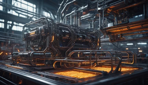 furnaces,cinema 4d,refinery,industrial tubes,industrial,distillation,3d render,industrial plant,refiners,heavy water factory,furnace,turbogenerator,biomechanical,instrumentarium,machinery,boiler,metallurgy,pipes,manufactory,physx,Conceptual Art,Fantasy,Fantasy 09