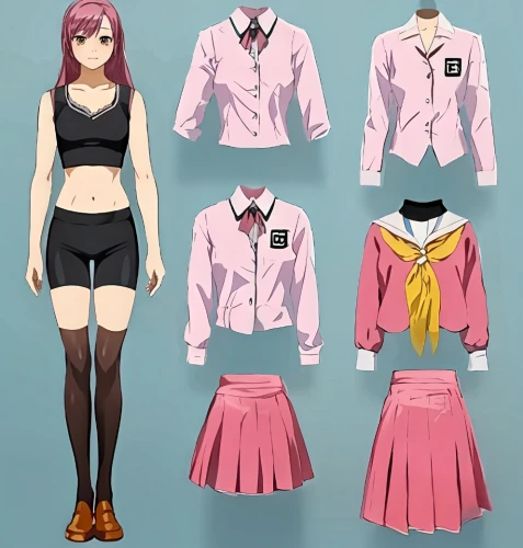 anime japanese clothing,school clothes,tokimeki,a uniform,uniforms,kofuku,dressup,women's clothing,uniform,fashionable clothes,clothing,kresnik,ririko,sasai,outfits,cute clothes,homare,mikuru asahina,nali,police uniforms