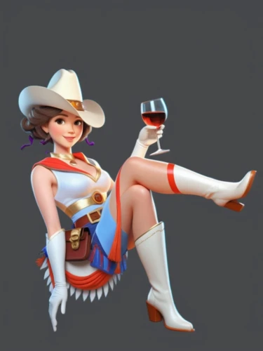 cowgirl,pardner,cowpoke,yeehaw,dioulasso,majorette,chitralada,lady medic,texan,tex,pecos,matador,mvm,howdy,espuelas,cowboy bone,charreada,rockabella,sheriff,rodeo,Unique,3D,3D Character