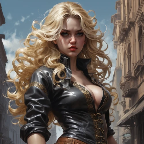 brubaker,blonde woman,femme fatale,tanith,selina,contessa,vanderhorst,blonde girl,camie,blond girl,namora,bodice,syrena,kolin,cool blonde,leone,liliana,amora,bombshells,maetel,Conceptual Art,Fantasy,Fantasy 01