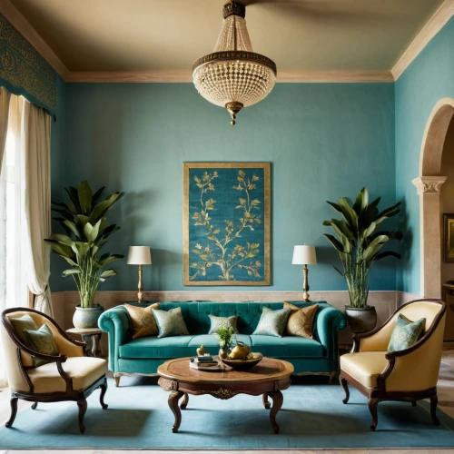 fromental,gournay,sitting room,blue room,turquoise leather,interior decor,mahdavi,chaise lounge,zoffany,interior decoration,rosecliff,decoratifs,wallcoverings,wallcovering,great room,highgrove,danish room,decor,opulently,ornate room,Photography,Documentary Photography,Documentary Photography 14