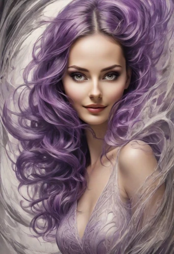 purple lilac,violaceous,mermaid background,tresses,la violetta,violetta,violette,veil purple,light purple,lavender,pale purple,behenna,lilac,fantasy art,liliana,purple,lilac blossom,faery,violet colour,rapunzel,Photography,Realistic