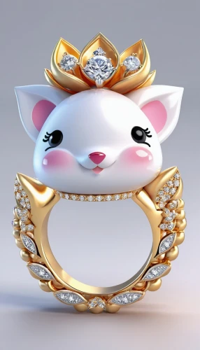 ring with ornament,ring jewelry,karat,jiwan,kihon,3d model,finger ring,cat kawaii,gold rings,wedding ring,gold crown,jewelries,korin,pangeran,goldkette,bingbu,gold jewelry,ognyan,golcuk,golden ring,Unique,3D,3D Character